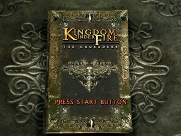 Kingdom Under Fire The Crusaders (USA) screen shot title